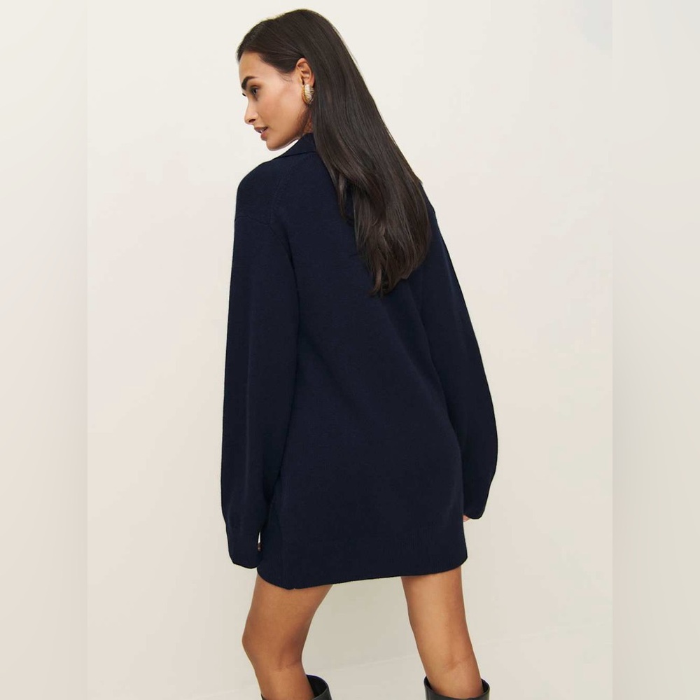 Reformation Maeve Cashmere Polo Dress - Picture 6 of 13